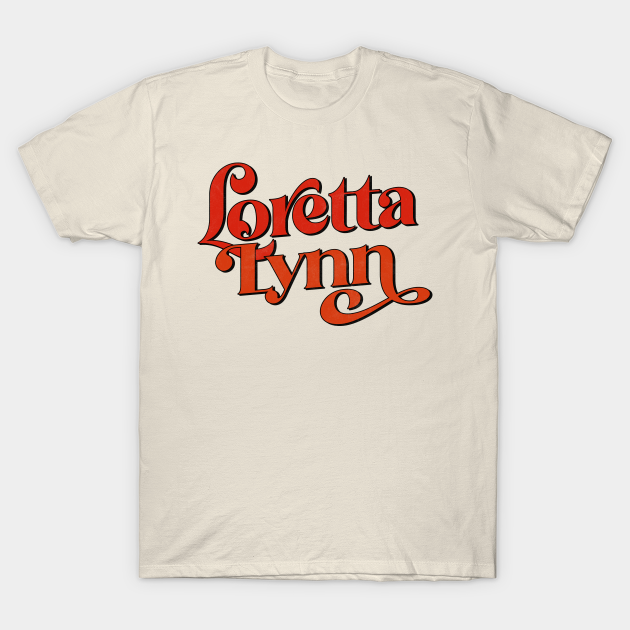 Loretta Lynn / 70s Style Country Fan Design - Loretta Lynn - T-Shirt | TeePublic